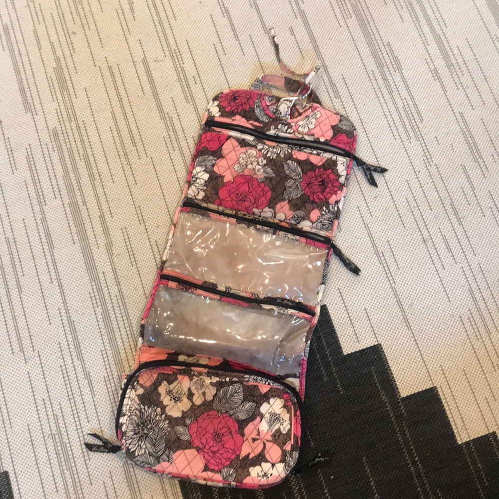 Vera Bradley hanging cosmetic bag